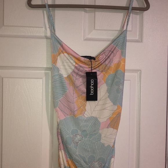 Maternity Floral Dress - Picture 3 of 4